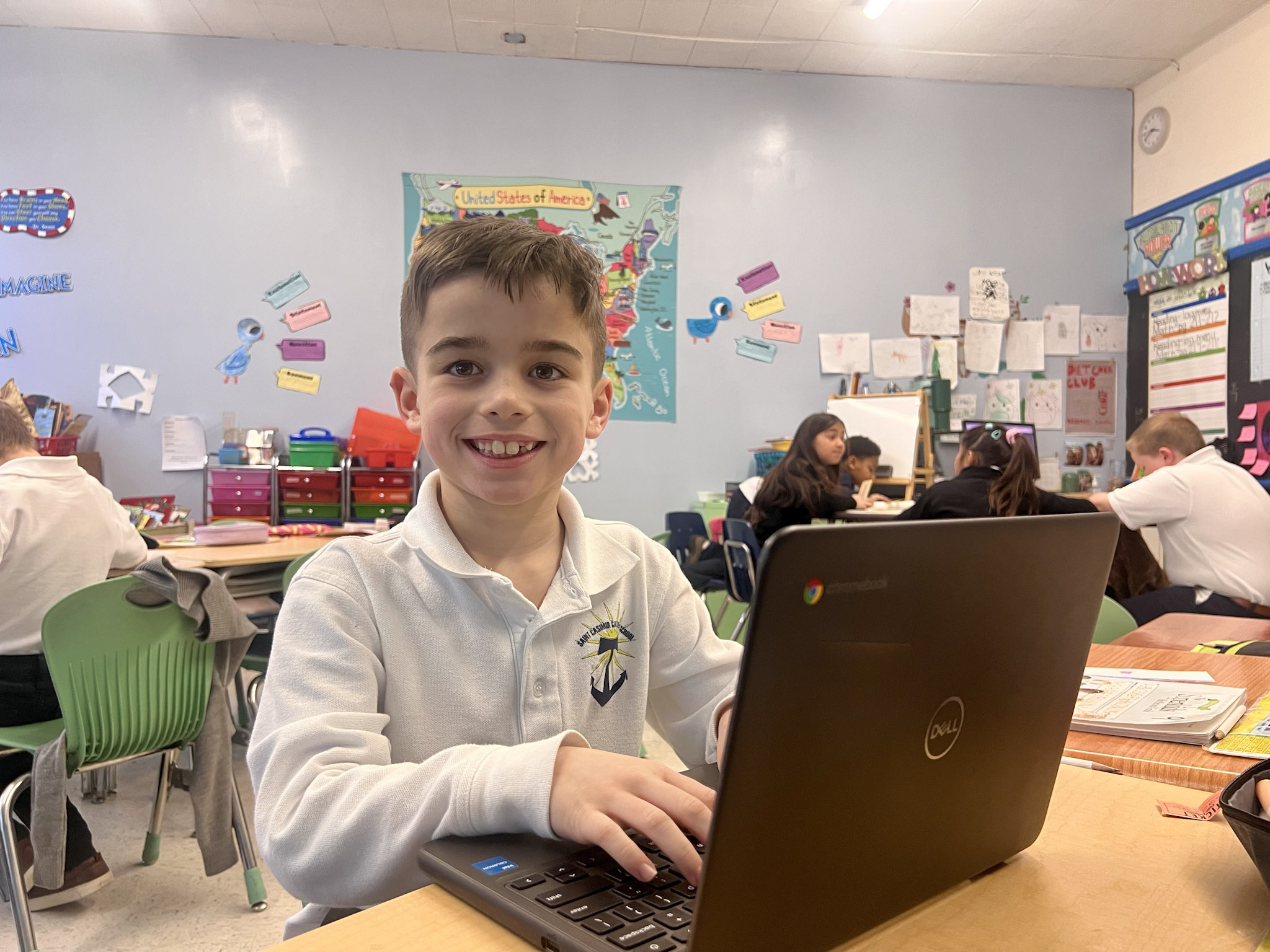 Reporting Student Progress at St. Casimir School 