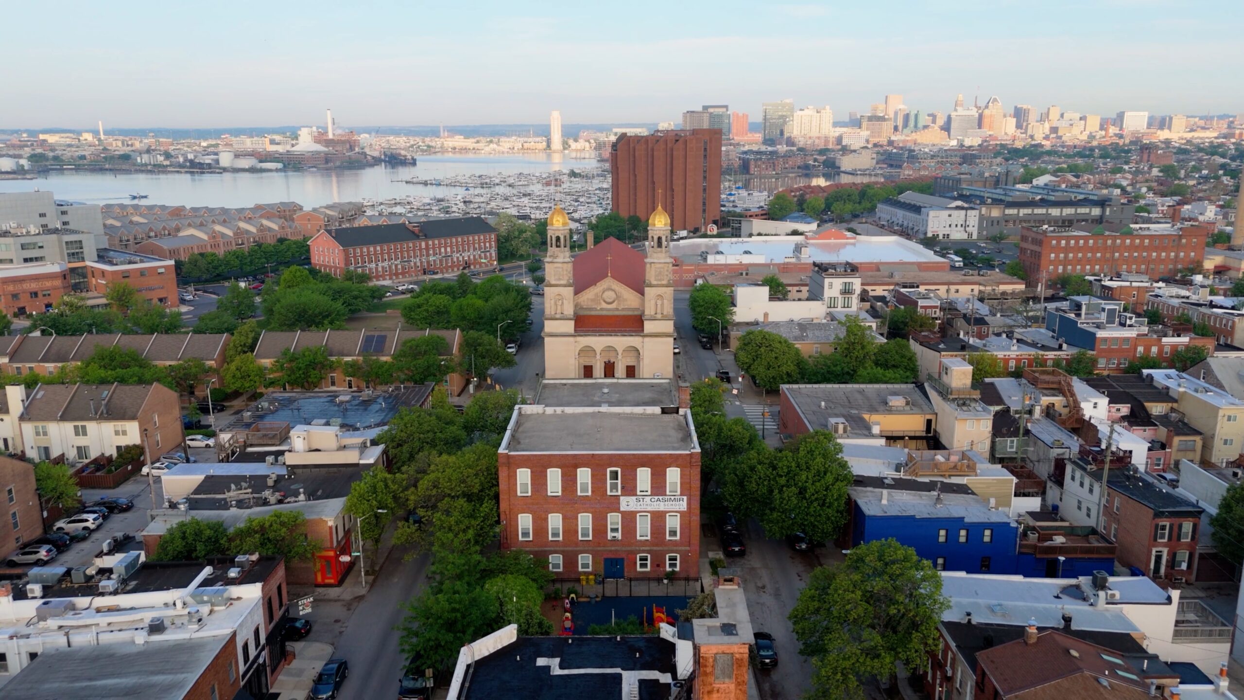 St. Casimir School Ariel View