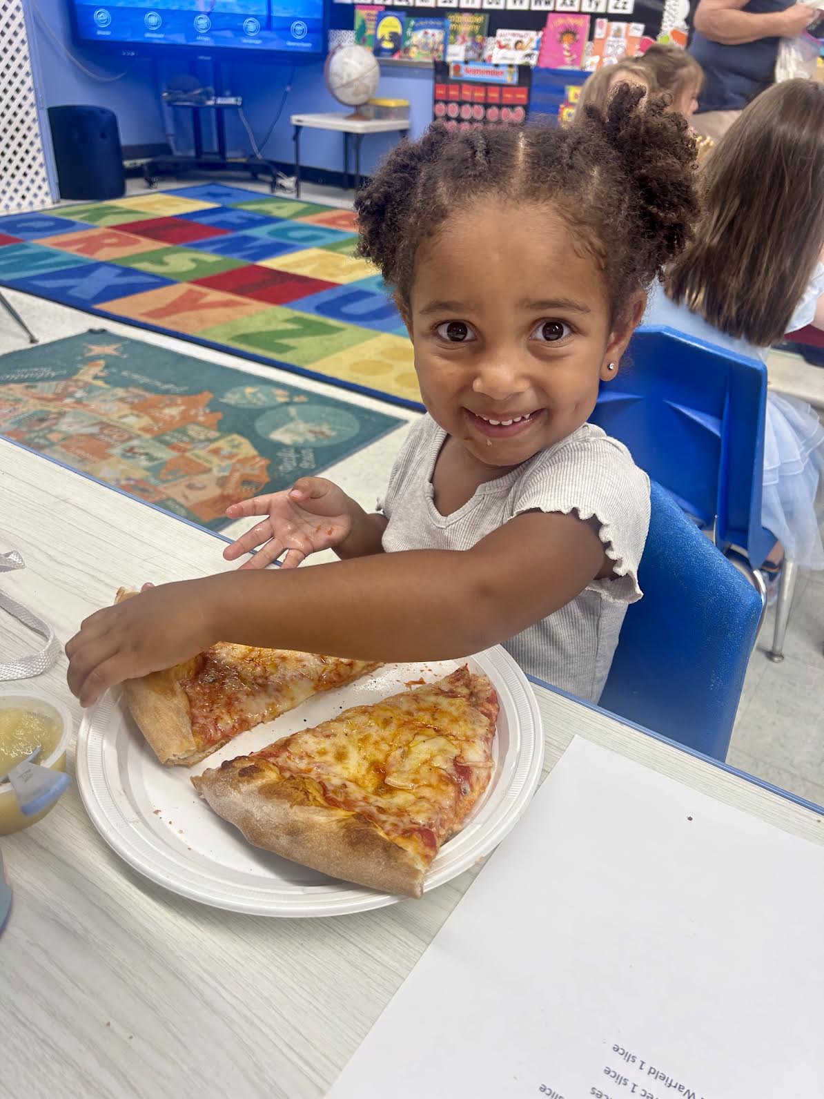 Pizza Friday's at St. Casimir School