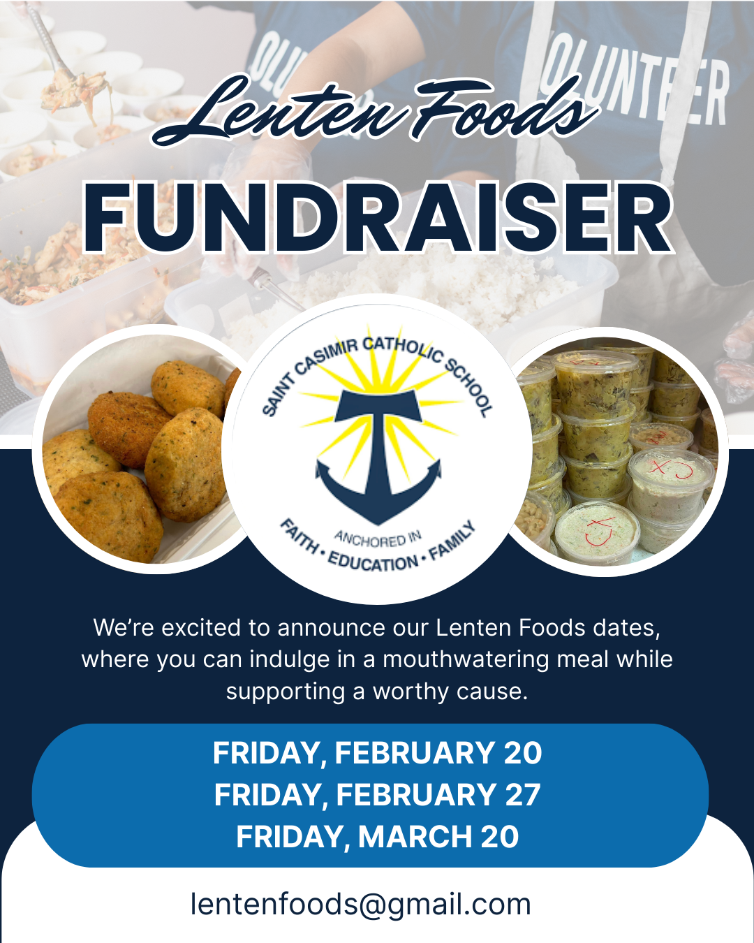 St Casimir School 2026 Lenten Fundraiser