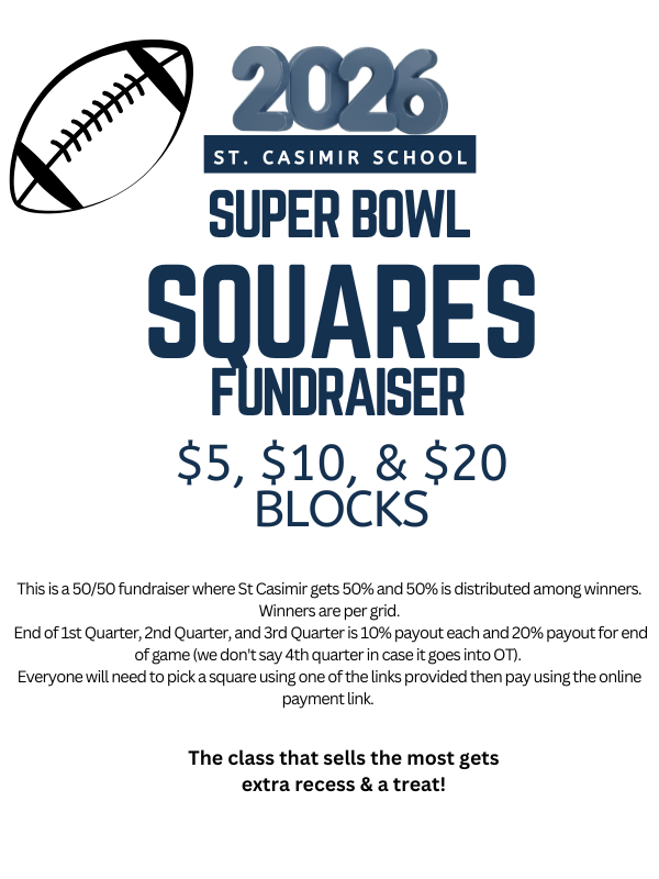 Super Bowl Squares Fundraiser 2026